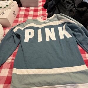 Vintage PINK Victoria secret hoodie, size medium